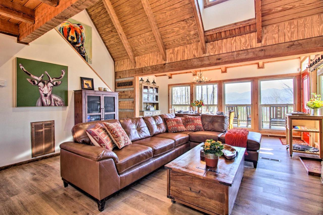 Panoramic-View Gatlinburg Cabin With Private Hot Tub Екстериор снимка