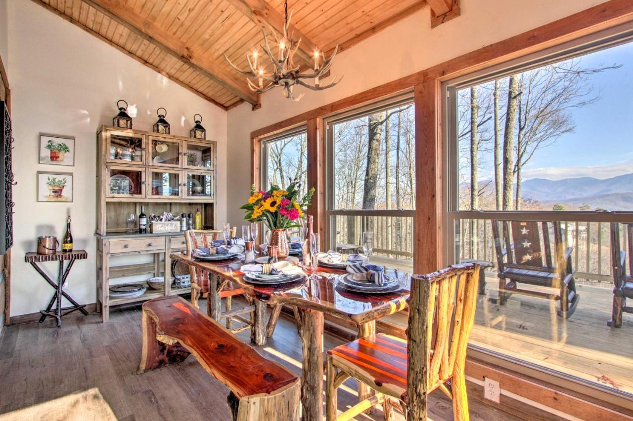 Panoramic-View Gatlinburg Cabin With Private Hot Tub Екстериор снимка